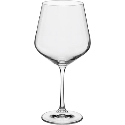 Conjunto 6 Taças de Vinho Bohemia Sandra Cristal 570ml Transparente