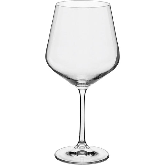 Conjunto 6 Taças de Vinho Bohemia Sandra Cristal 570ml Transparente