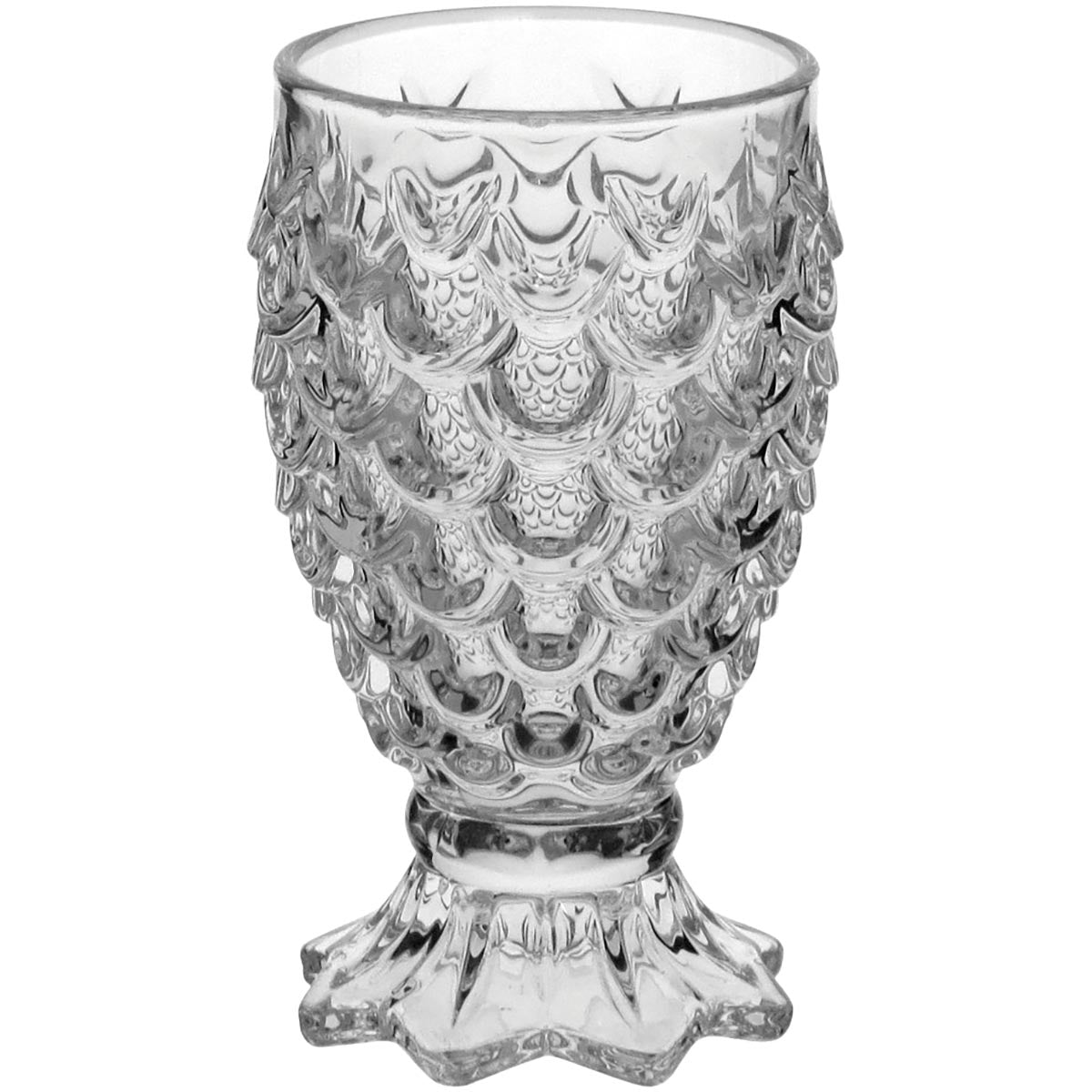 Jogo de Jarra e Copos Maurícia 7 Peças Vidro 1,3L Transparente