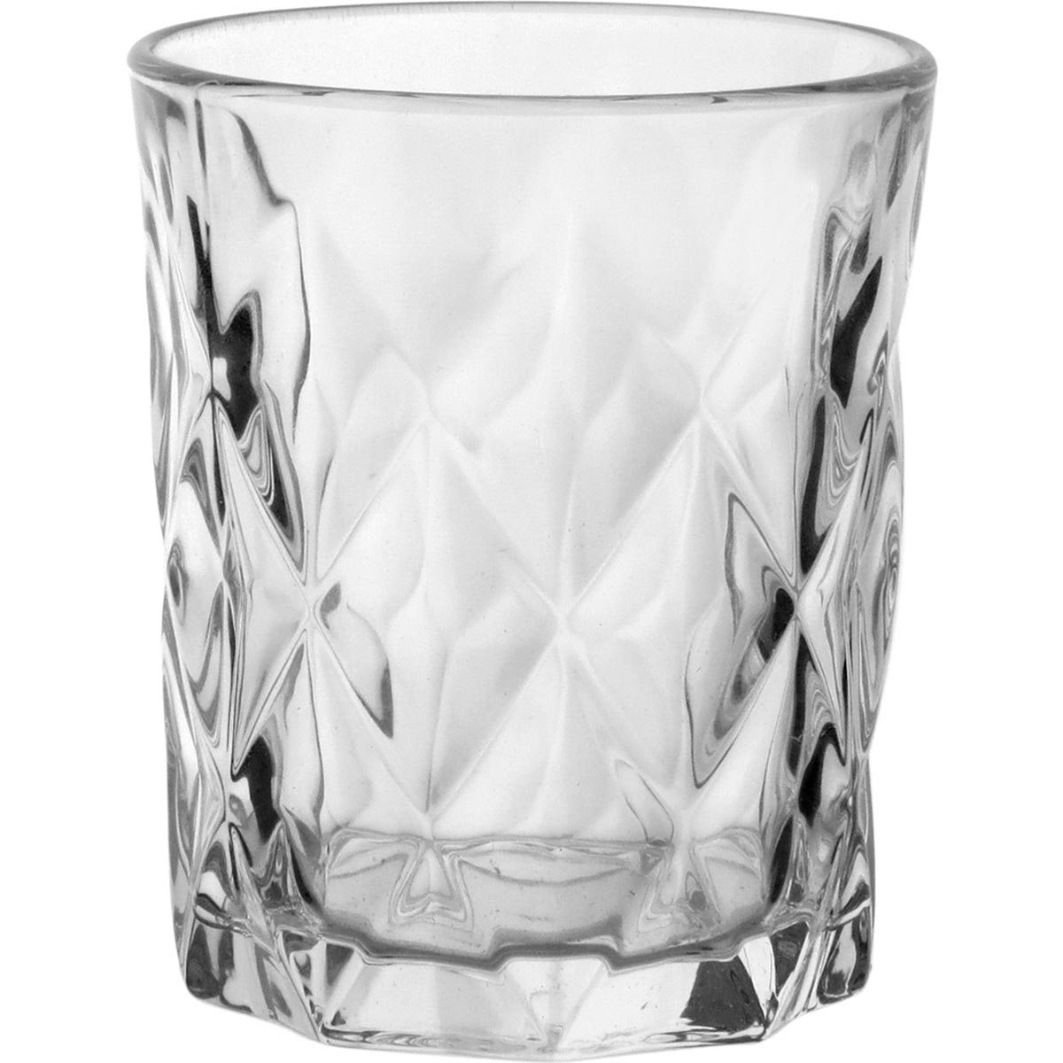 Jogo de Jarra e Copos Full Diamond Cristal Ecológico 1L Transparente