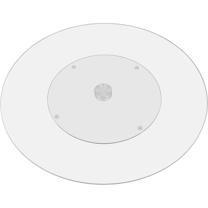 Prato Giratório Bailarina em Vidro Transparente 45x45cm