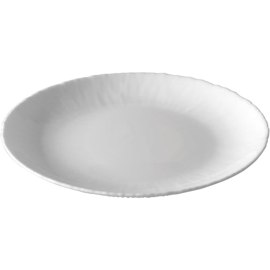 Prato Sobremesa Bormioli Rocco Coconut Vidro Temperado 21x21cm Branco