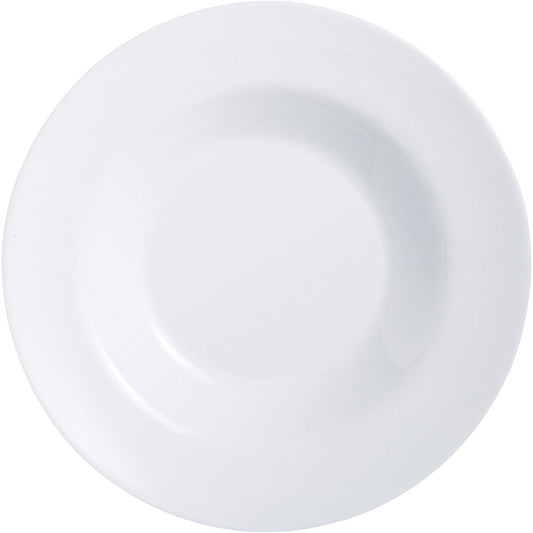 Prato de Vidro Temperado Luminarc Friend's Time 29cm Branco