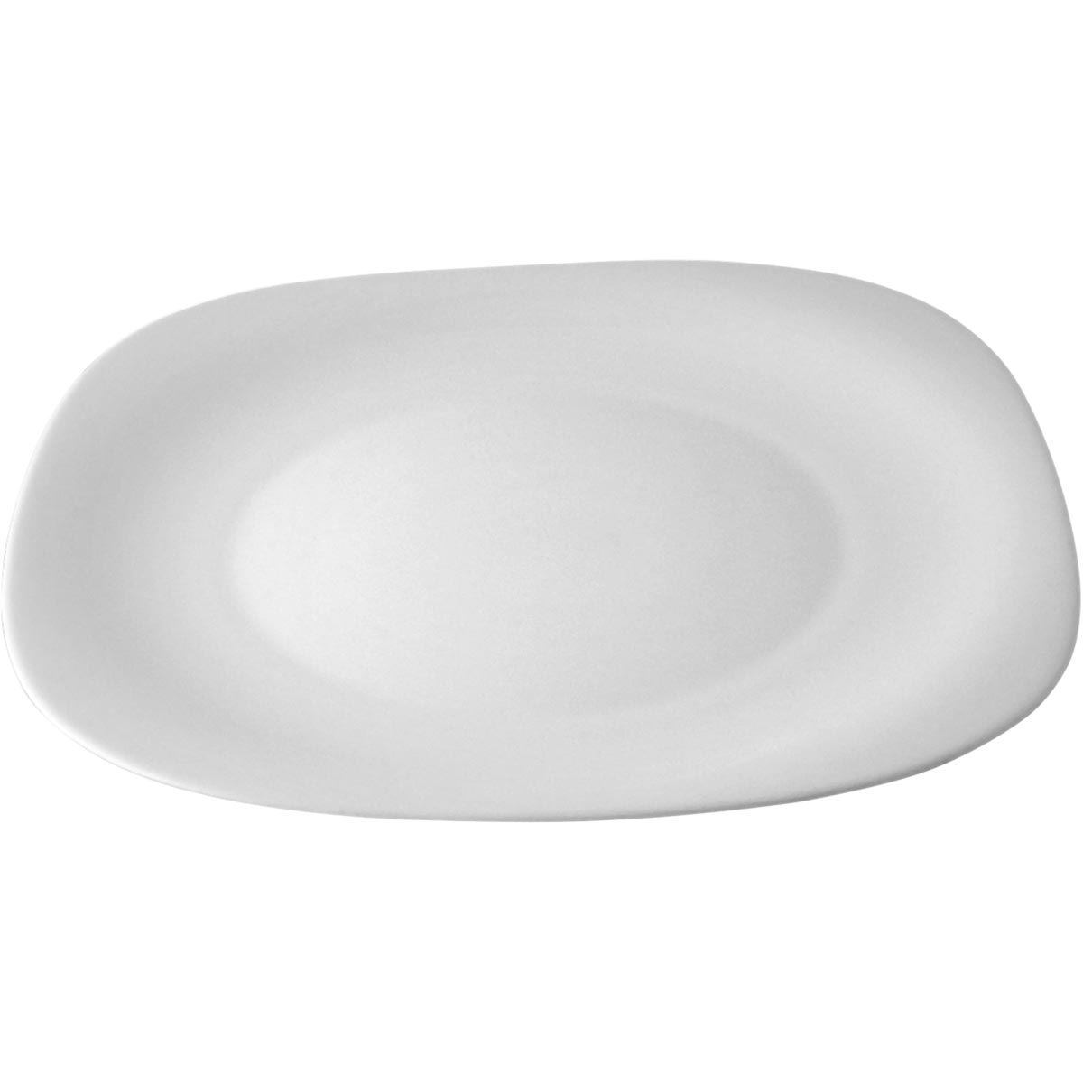 Sousplat Branco Vidro Temperado Bormioli Rocco Parma 31x31cm