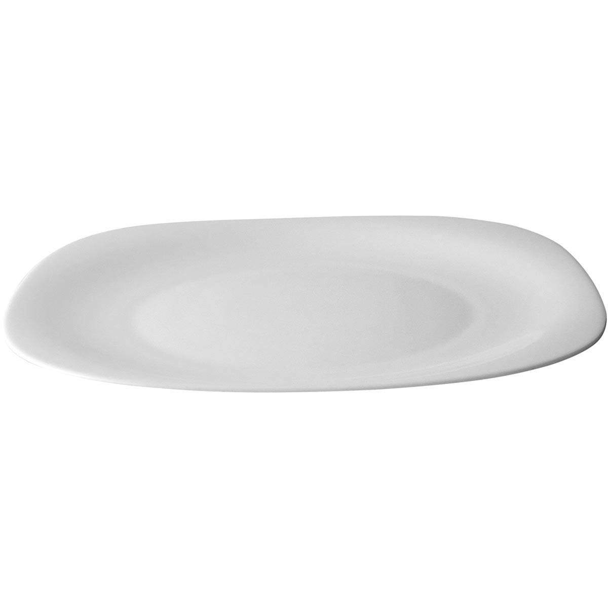 Sousplat Branco Vidro Temperado Bormioli Rocco Parma 31x31cm