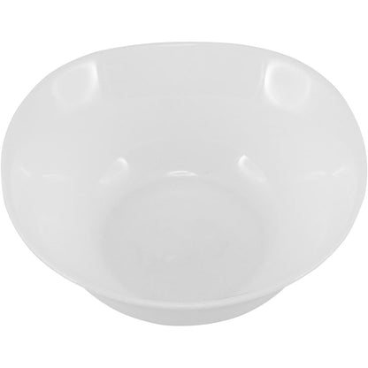 Conjunto 6 Saladeiras Vidro Temperado Bormioli Rocco Parma 400ml Branco