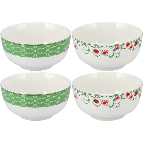 Tigela Bonechina Verde 500ml Home&Co Delicata para Cozinha
