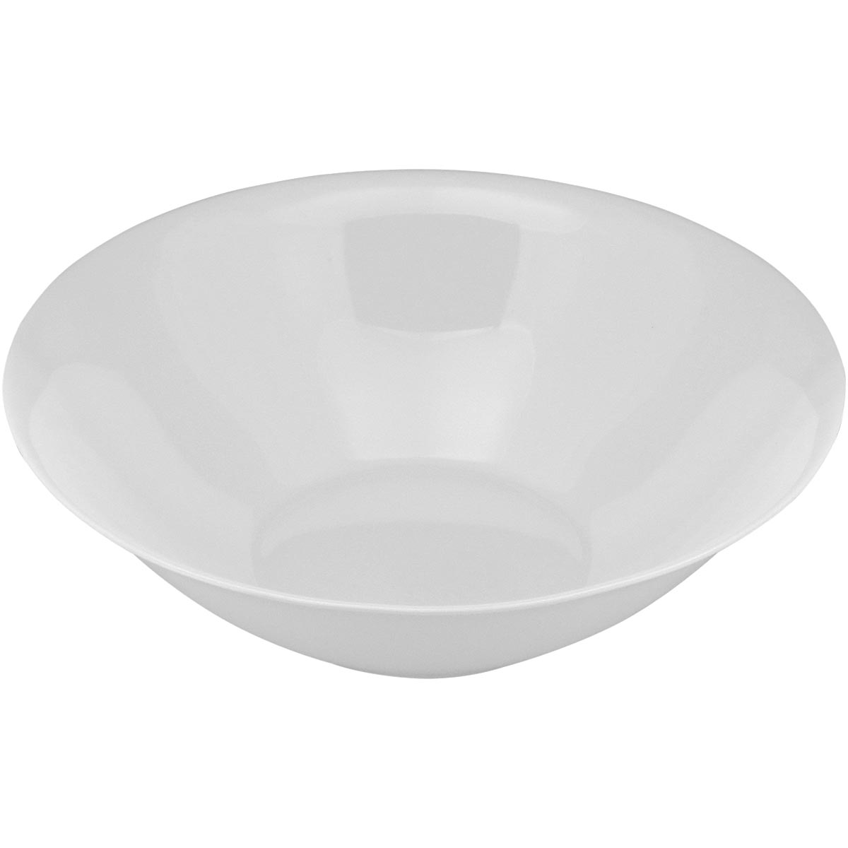 Saladeira Luminarc Carine Vidro Temperado 2,4L Branca 27,9x27,9cm