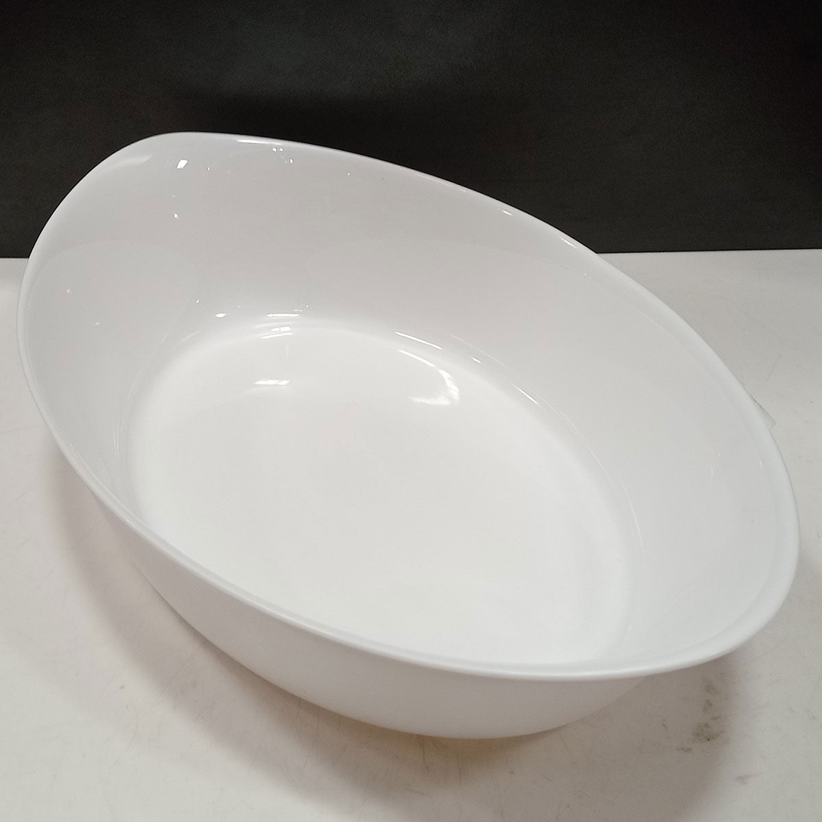 Assadeira de Vidro Temperado Luminarc Smart Cuisine 1,9L 33x20cm Branca