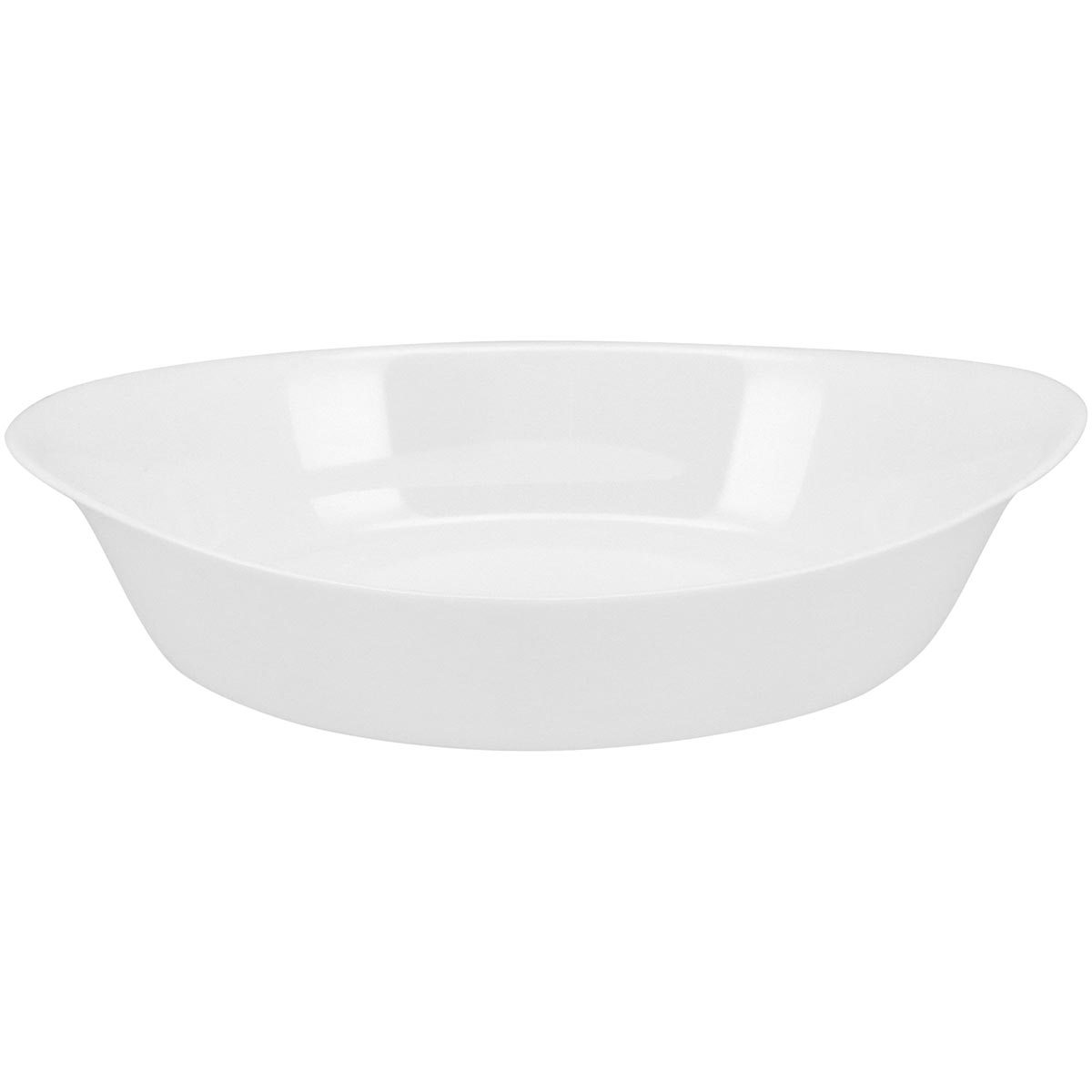 Assadeira de Vidro Temperado Luminarc Smart Cuisine 1,3L 7x29x17cm Branca