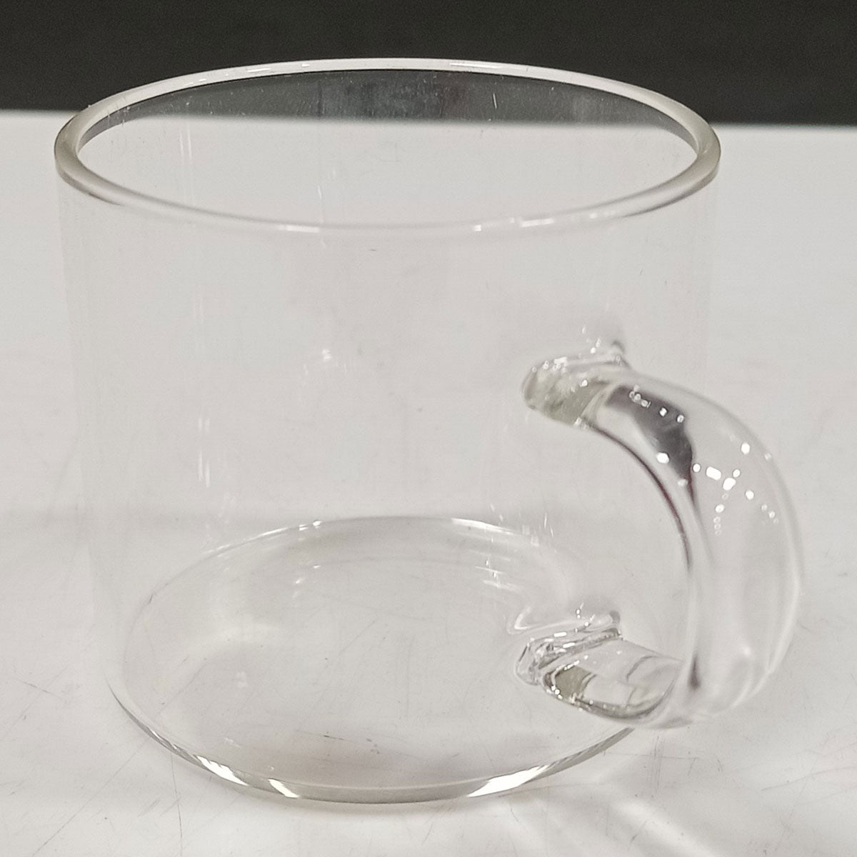 Xícara de Café 75ml Clear Borossilicato Transparente 8x5x5cm