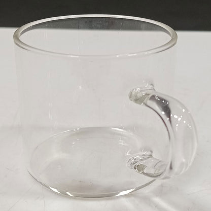 Xícara de Café 75ml Clear Borossilicato Transparente 8x5x5cm