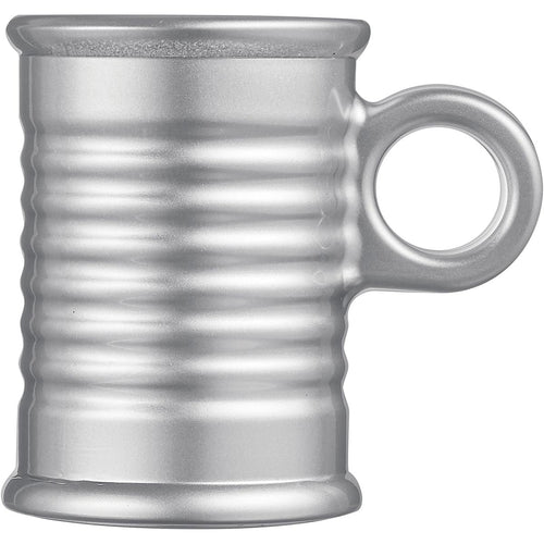 Xícara Luminarc Conserve Moi Vidro Temperado 90ml 7x5x5cm Prata