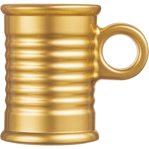 Xícara Luminarc Conserve Moi Vidro Temperado 90ml 7x5x5cm Dourado
