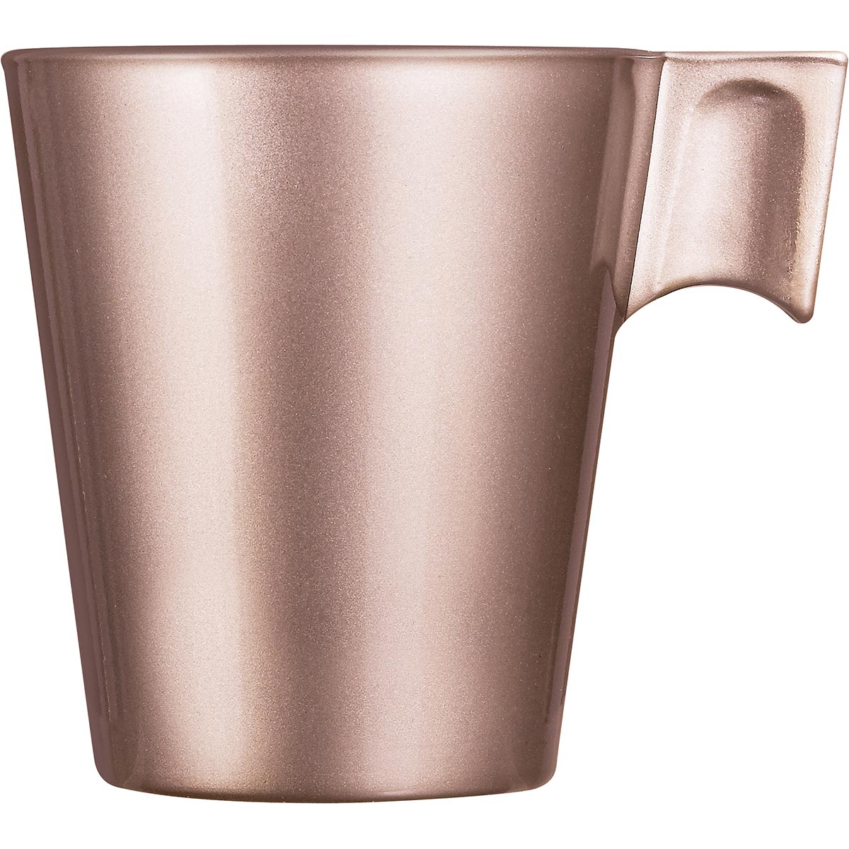 Xícara Expresso Luminarc Flashy Vidro Temperado 80ml 6x6x6cm Rosê