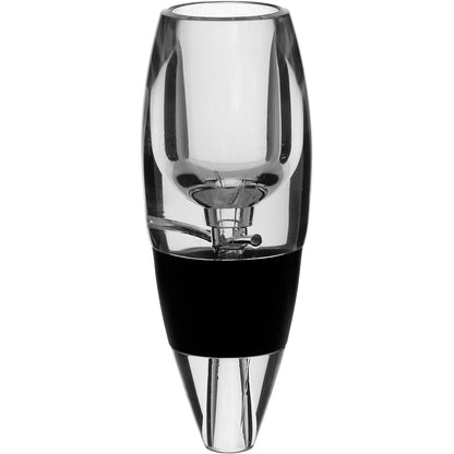 Aerador de Vinho Acrílico Transparente 15cm para Degustação