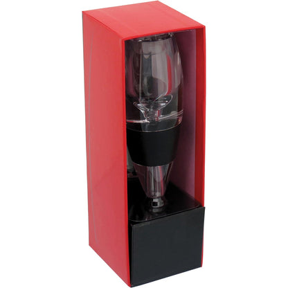 Aerador de Vinho Acrílico Transparente 15cm para Degustação