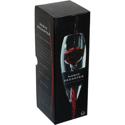 Aerador de Vinho Acrílico Transparente 15cm para Degustação