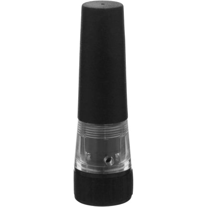 Kit Acessórios para Vinho Acrílico Preto 5x12x10cm com Saca-Rolhas