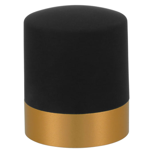 Tampa para Champanhe Tauari Dourada Alumínio Hermética 5x4x4cm