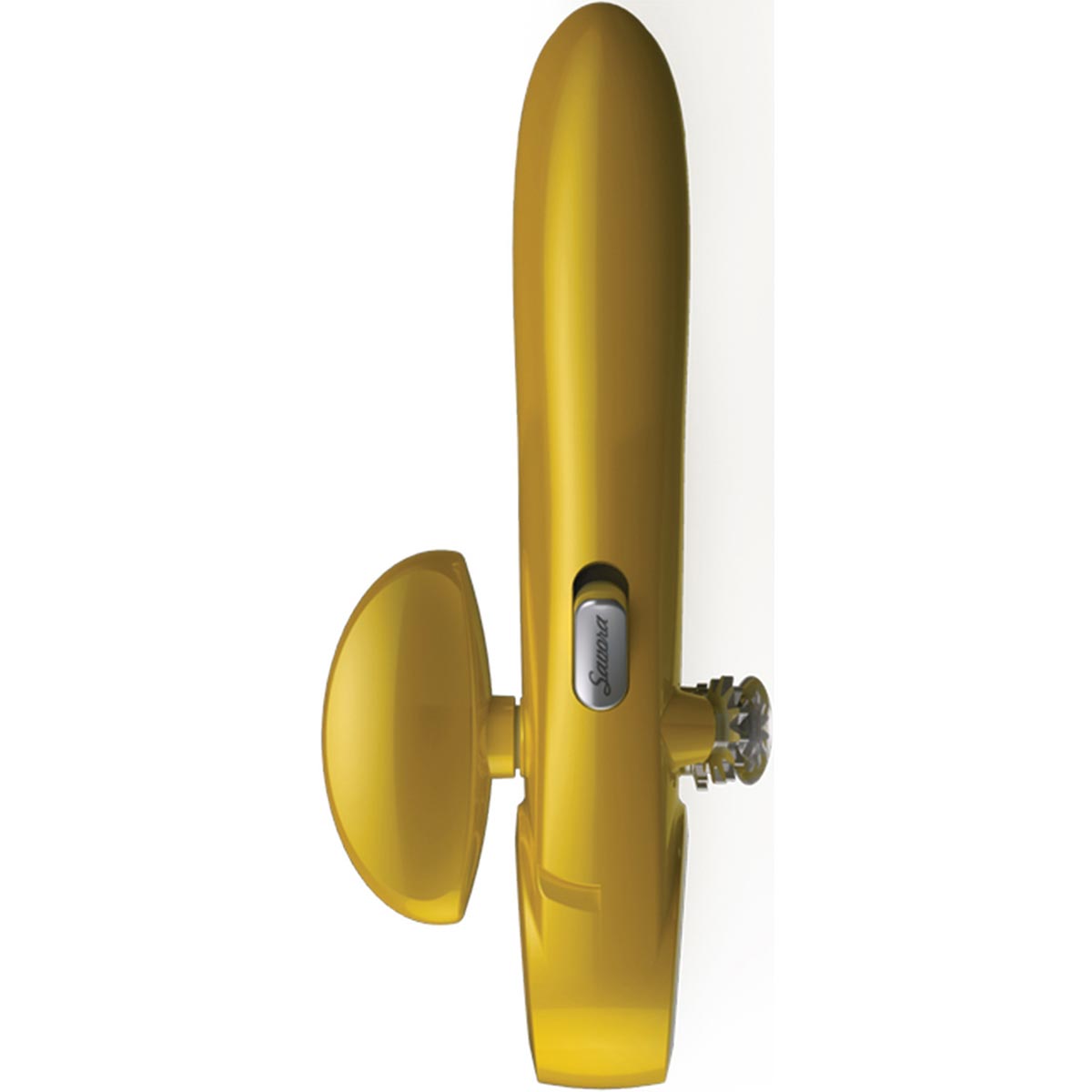 Abridor de Lata Savora Inox Amarelo com Abridor de Garrafas 20cm