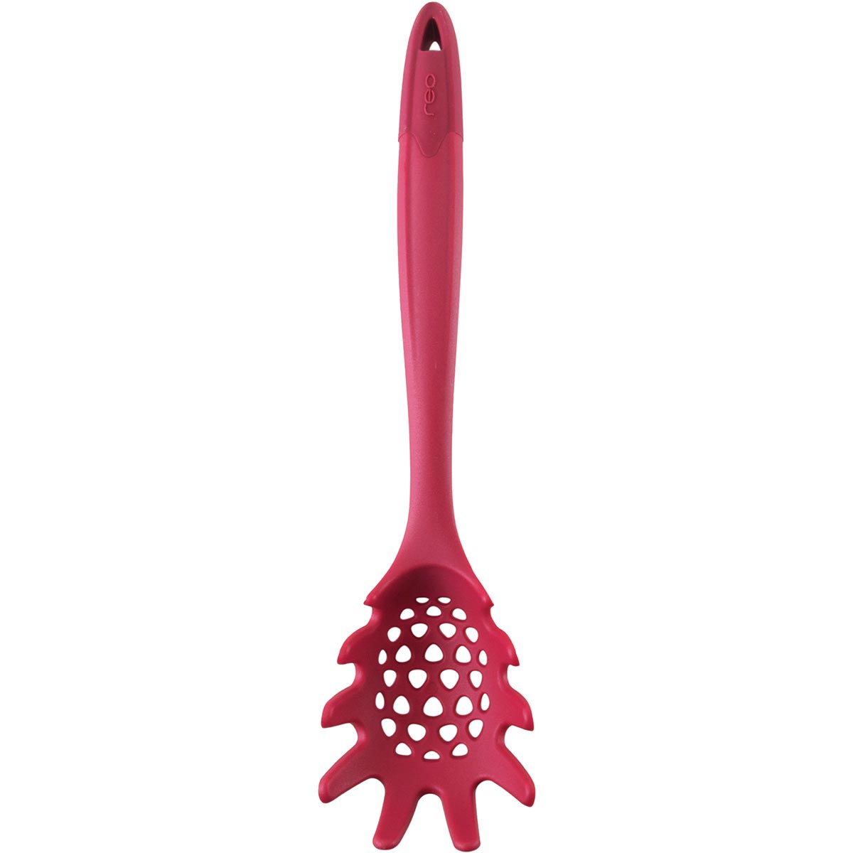 Pegador de Macarrão REO Nylon Rosa 31cm - Utensílio de Cozinha Durable
