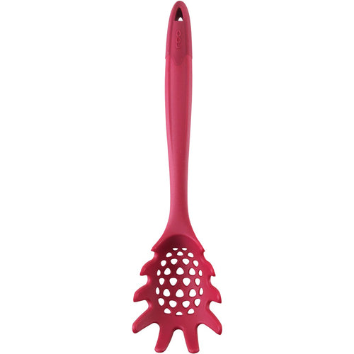 Pegador de Macarrão REO Nylon Rosa 31cm - Utensílio de Cozinha Durable
