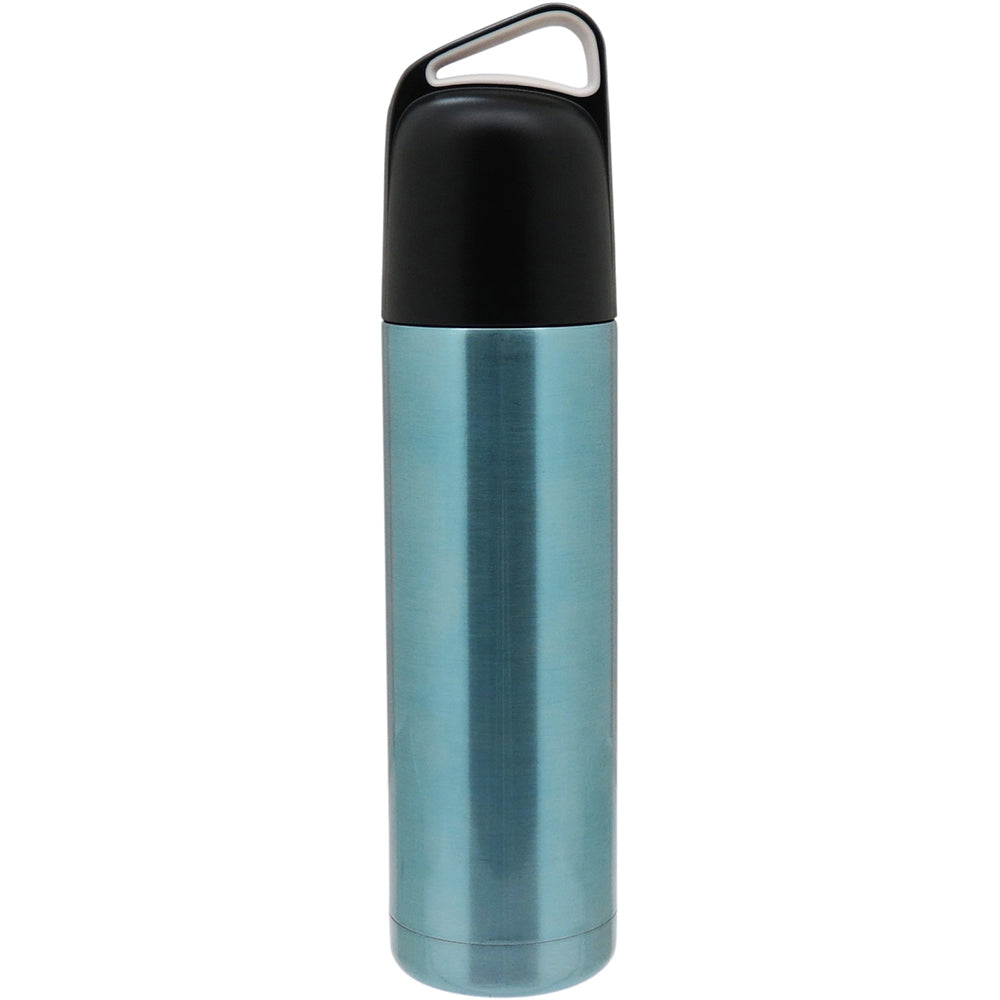 Garrafa Térmica Inox Azul 500ml Erre Parede Dupla Isolamento Térmico