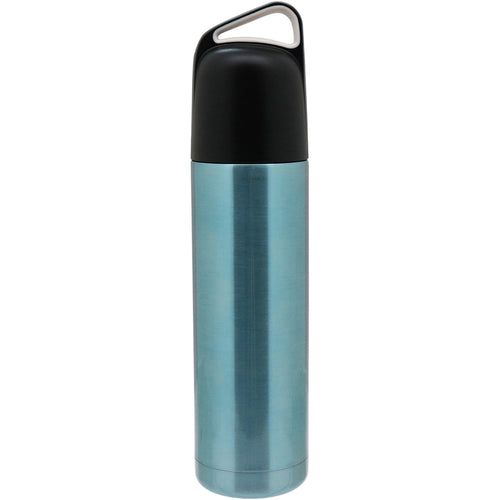 Garrafa Térmica Inox Azul 500ml Erre Parede Dupla Isolamento Térmico