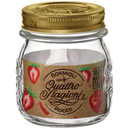 Pote de Armazenamento Bormioli Rocco QStagioni Vidro 250ml Transparente