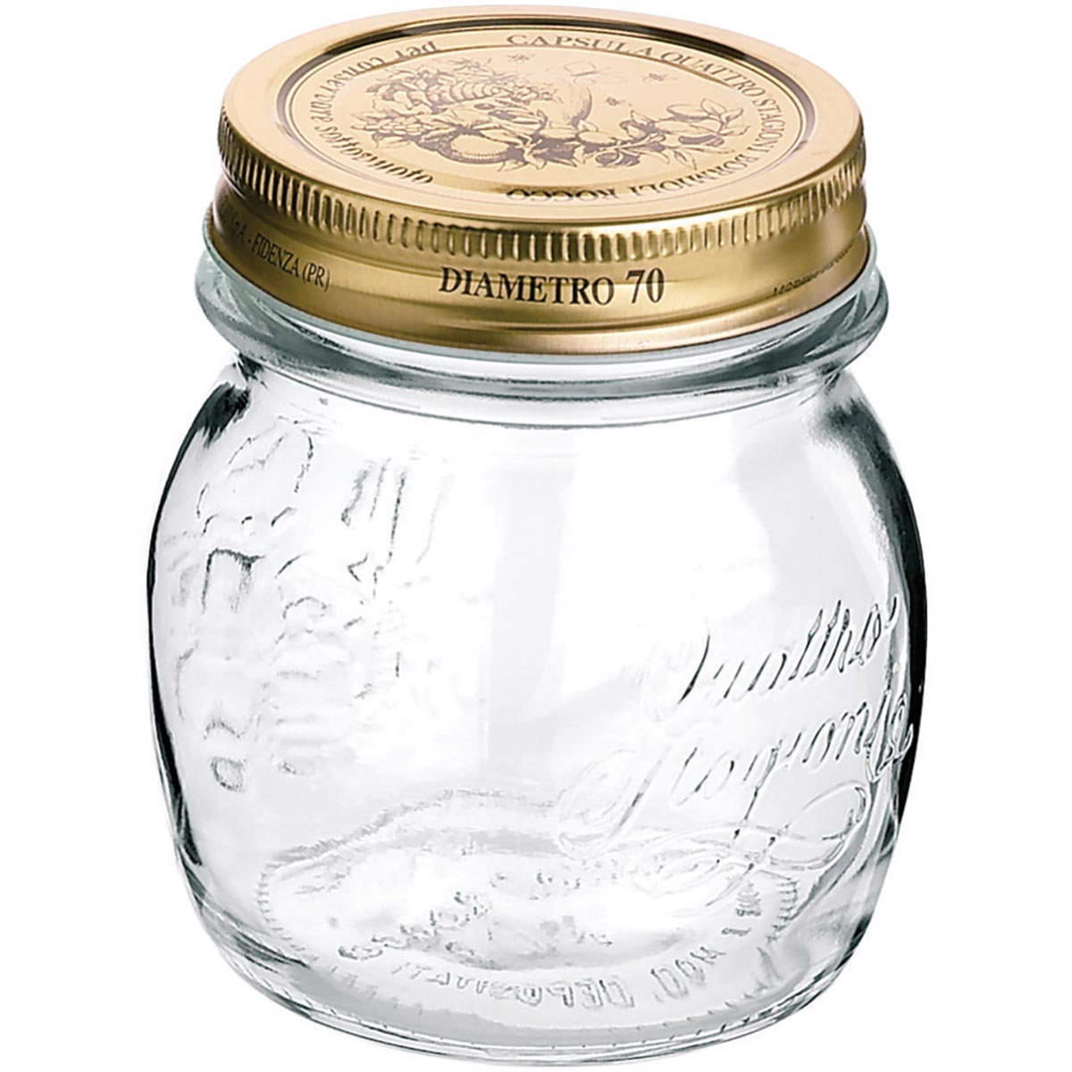 Pote de Armazenamento Bormioli Rocco QStagioni Vidro 250ml Transparente