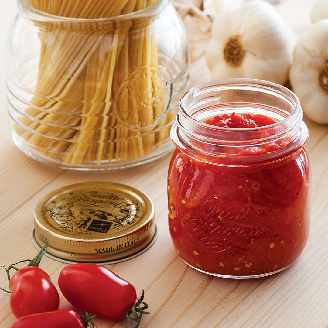 Pote de Armazenamento Bormioli Rocco QStagioni Vidro 250ml Transparente