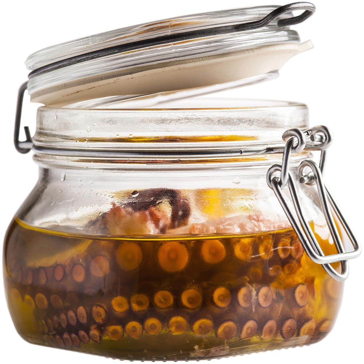 Pote Hermético de Vidro Bormioli Rocco Fido 500ml Transparente 10x10cm