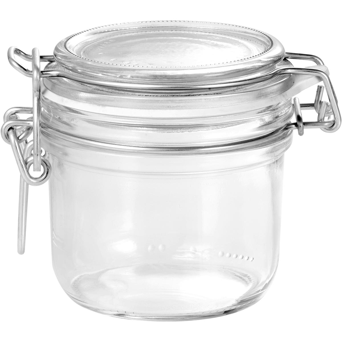 Pote Hermético de Vidro Bormioli Rocco Fido 200ml Transparente 8x8cm