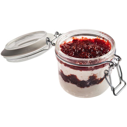 Pote Hermético de Vidro Bormioli Rocco Fido 200ml Transparente 8x8cm