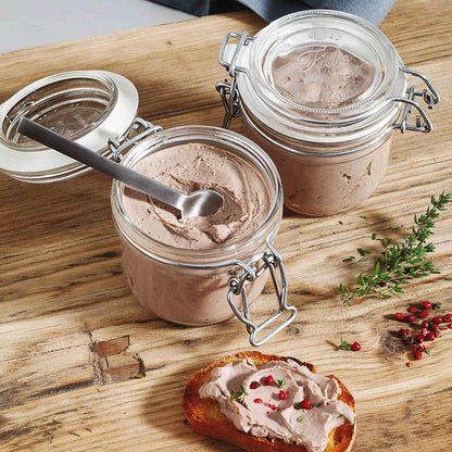 Pote Hermético de Vidro Bormioli Rocco Fido 200ml Transparente 8x8cm