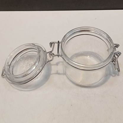 Pote Hermético de Vidro Bormioli Rocco Fido 200ml Transparente 8x8cm