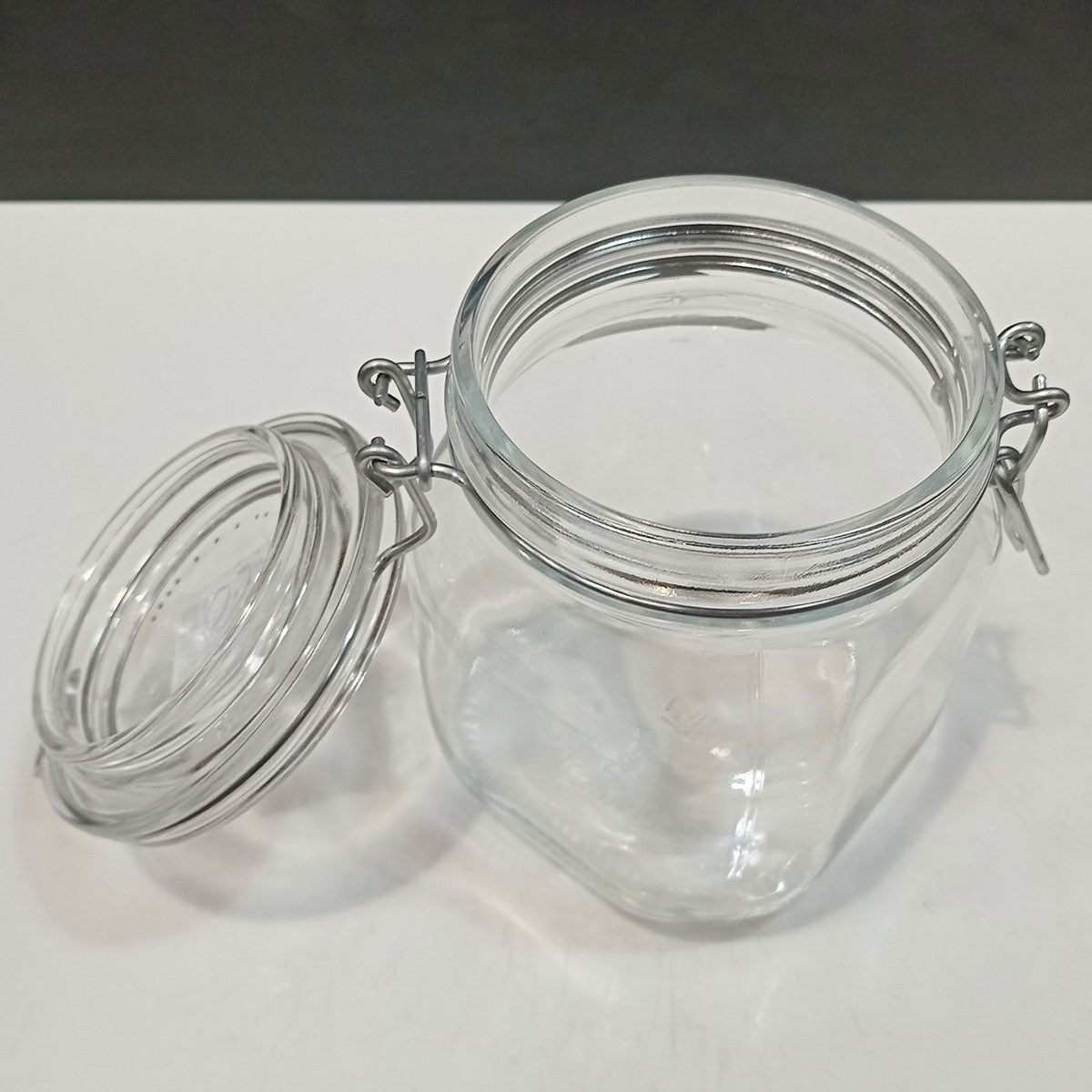 Pote Hermético de Vidro 750ml Bormioli Rocco Fido Transparente 14x11cm