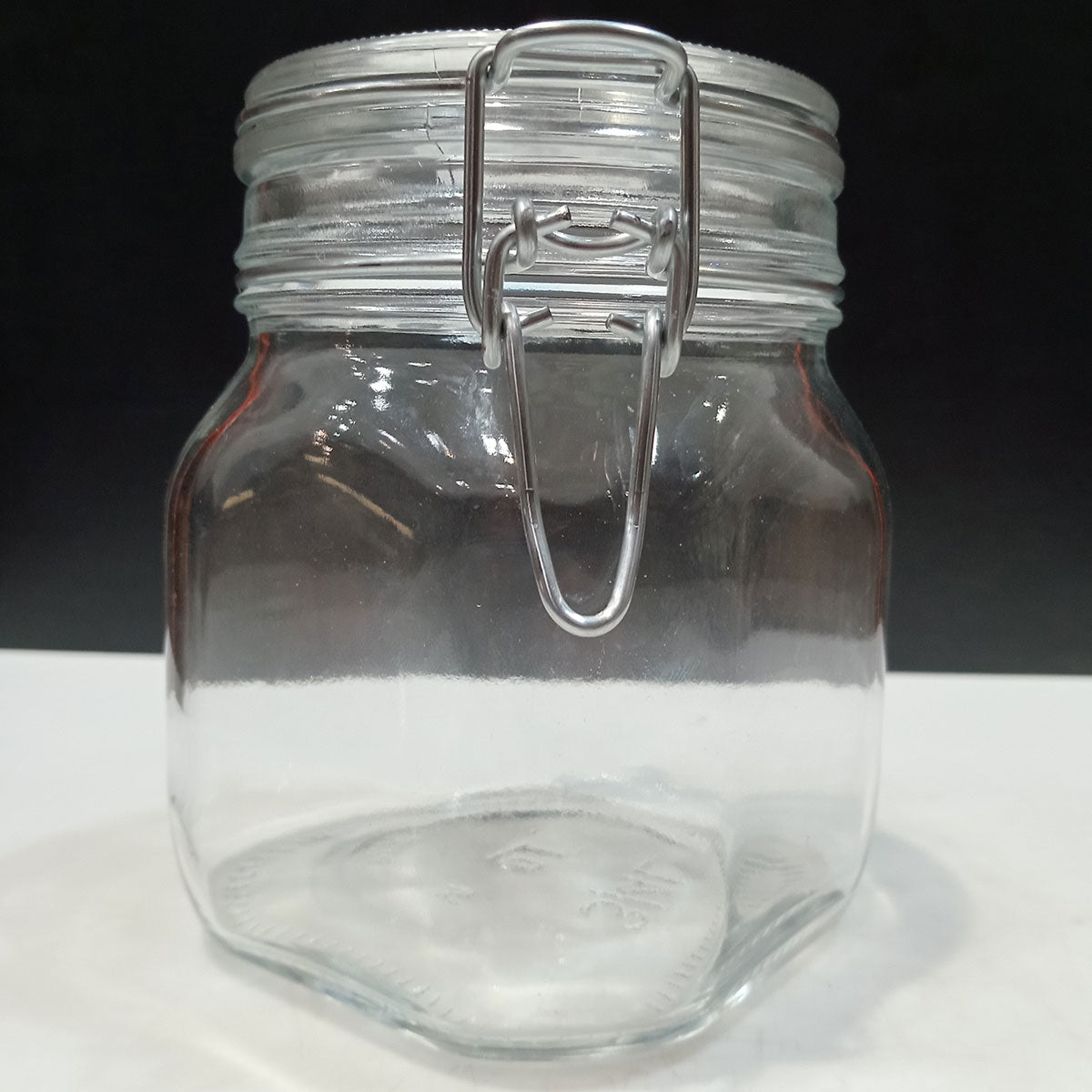 Pote Hermético de Vidro 750ml Bormioli Rocco Fido Transparente 14x11cm