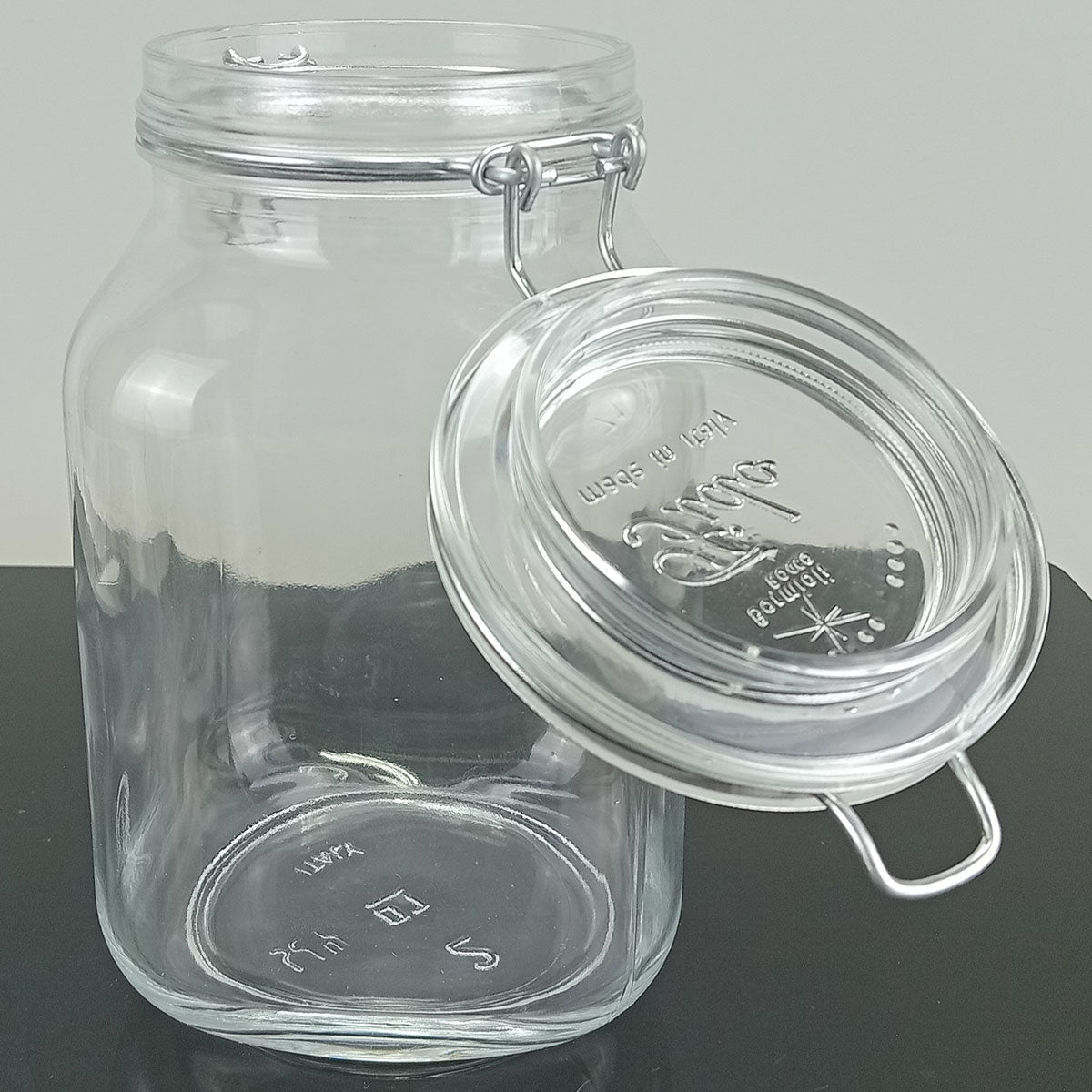 Pote Hermético de Vidro Bormioli Rocco Fido 2L Transparente 22x13cm