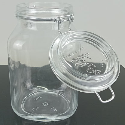 Pote Hermético de Vidro Bormioli Rocco Fido 2L Transparente 22x13cm