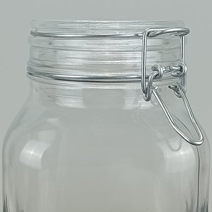 Pote Hermético de Vidro Bormioli Rocco Fido 2L Transparente 22x13cm