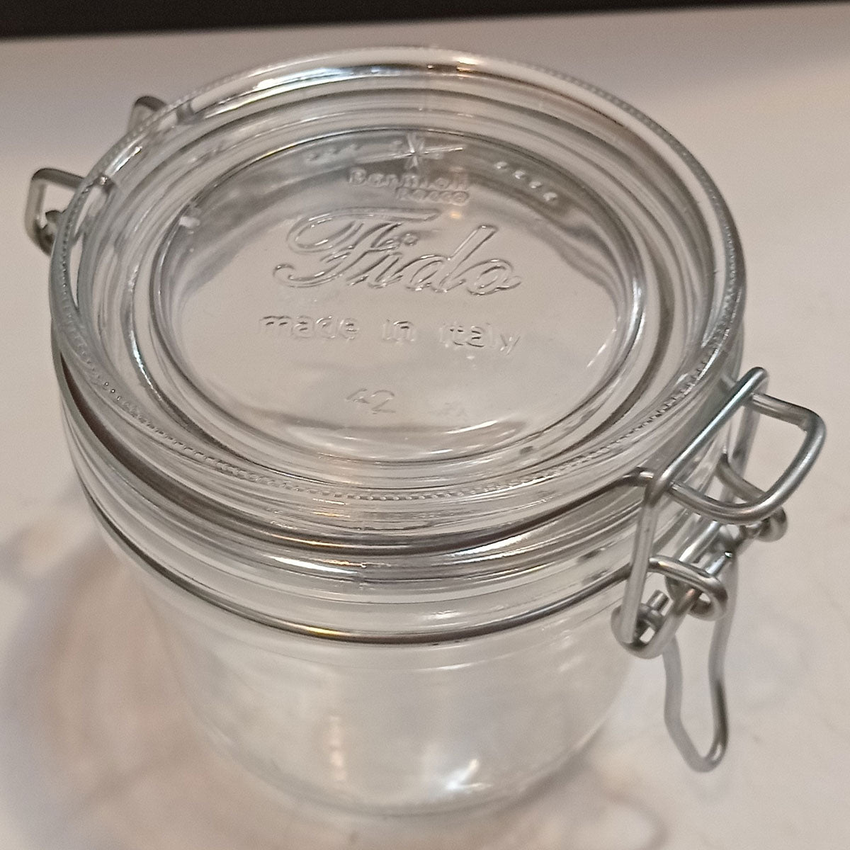 Pote Hermético de Vidro Bormioli Rocco Fido 350ml Transparente