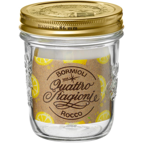 Pote de Armazenamento Vidro Bormioli Rocco Qstagioni 320ml Transparente
