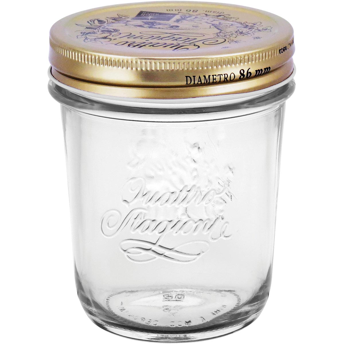 Pote de Armazenamento Vidro Bormioli Rocco Qstagioni 320ml Transparente