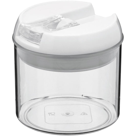 Pote Hermético Plástico 400ml Pratik Transparente para Alimentos