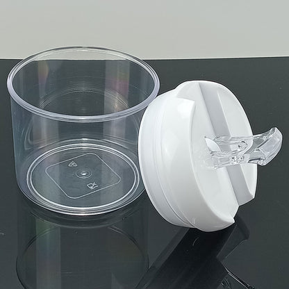 Pote Hermético Plástico 400ml Pratik Transparente para Alimentos