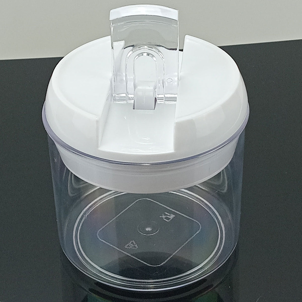 Pote Hermético Plástico 400ml Pratik Transparente para Alimentos