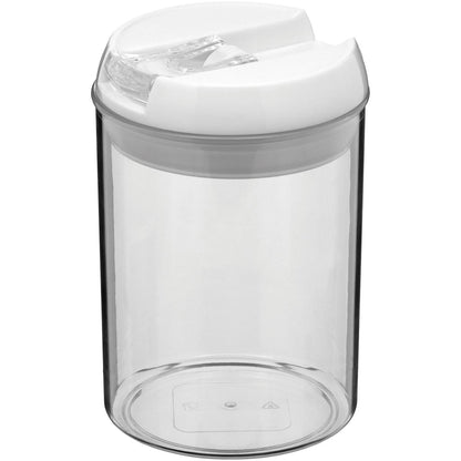 Pote Hermético Pratik 750ml Plástico Transparente 16x10x10cm