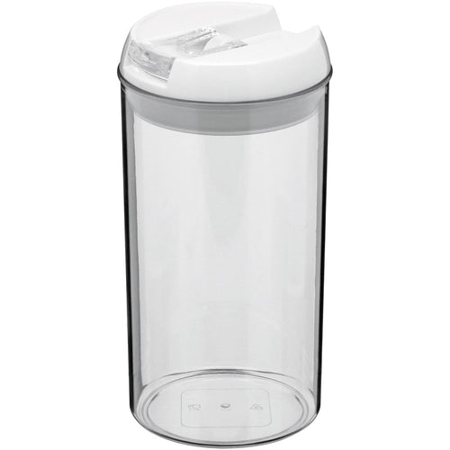 Pote Hermético Pratik Plástico Transparente 1,1L 21x11x11cm